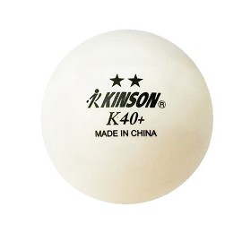 Kinson K40+ 新塑料進化版ABS 二星練習球/